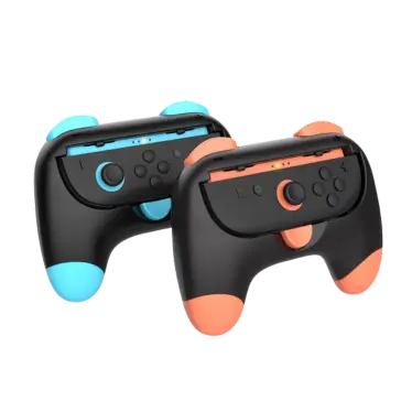 Poignée pour manette de Nintendo Switch 2 - DOBE TNS-3163 - Orange/Bleu – Image 4