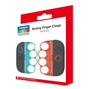 Grips de Boxe - DOBE TNS-5156 - Lot de 2 pour Nintendo Switch 2 - Orange/Bleu