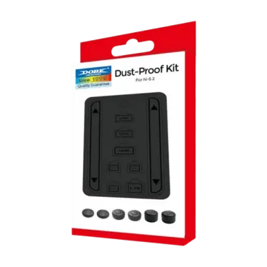 Kit bouchons Anti-Poussière - DOBE TNS-5165 - Nintendo Switch 2 - Noir