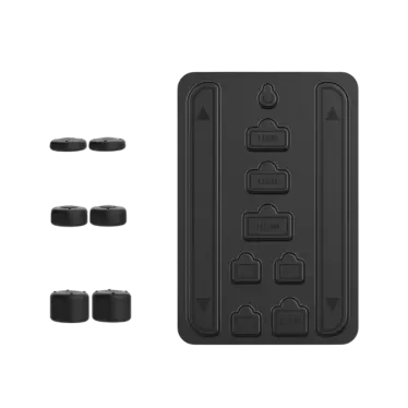 Kit bouchons Anti-Poussière - DOBE TNS-5165 - Nintendo Switch 2 - Noir – Image 2