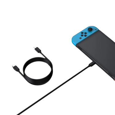 Câble de charge USB-C vers USB-C - DOBE TNS-5166 - Compatibilité Switch 2 / PS5 - Noir – Image 3