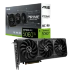 ASUS Prime GeForce RTX™ 5060 Ti NVIDIA 8 Go GDDR7 - Axial-tech OC Triple Fan