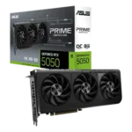 ASUS Prime GeForce RTX™ 5050 NVIDIA 8 Go GDDR6 - OC Axial-tech Triple Fan