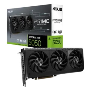 ASUS Prime GeForce RTX™ 5050 NVIDIA 8 Go GDDR6 - OC Axial-tech Triple Fan