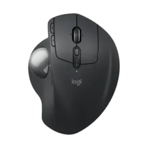 Logitech MX Ergo S - Trackball sans fil ergonomique - USB Logi Bolt & Bluetooth - Rechargeable USB-C