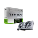 MSI GeForce RTX™ 5070 NVIDIA 12 Go GDDR7 - VENTUS 2X OC WHITE