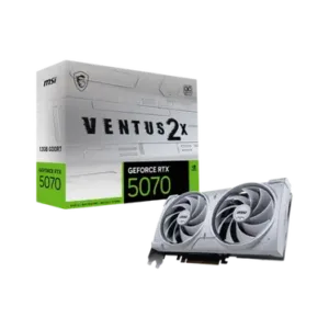 MSI GeForce RTX™ 5070 NVIDIA 12 Go GDDR7 - VENTUS 2X OC WHITE