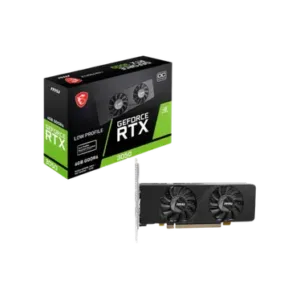 MSI GeForce RTX™ 3050 LP E OC 6 Go GDDR6 - Low Profile Active Cooling