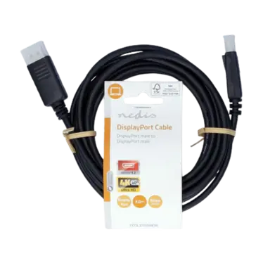 Nedis - Câble DisplayPort 4K 60 Hz - 3 m - Connectique vidéo haute résolution – Image 3