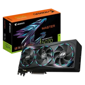 Gigabyte GeForce RTX™ 5070 AORUS M 12 Go GDDR7 - OC WINDFORCE 3X Triple Fan