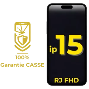 Ecran LCD iPhone 15 RJ FHD – Garantie 100% CASSE