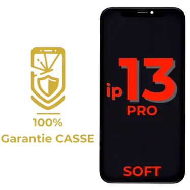Ecran LCD iPhone 13 PRO Soft OLED - Garantie 100% CASSE