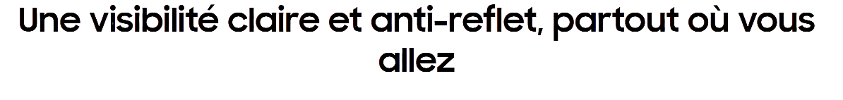 Film de protection anti-reflet Galaxy S26