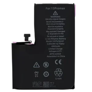 Batterie de qualité supérieure iPhone 13 Pro MAX – (puce TI) Sans message d’erreur