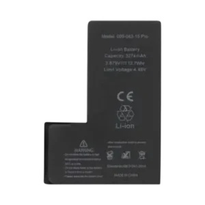 Batterie de qualité supérieure iPhone 15 PRO – (puce TI) Sans message d’erreur