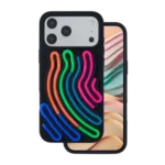 Coque Silicone iPhone 17 Pro Max - ARTLINE 3D Noir