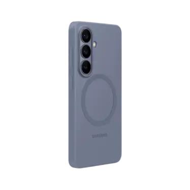 Samsung - Coque en silicone magnétique pour Galaxy S26 - Violet – Image 2