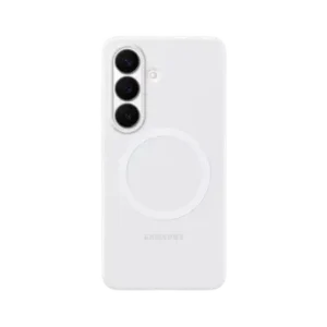 Samsung - Coque en silicone magnétique pour Galaxy S26 - Blanc