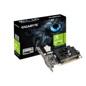 Gigabyte GeForce GT 710 2 Go DDR3 - HDMI / DVI-D / VGA Low Profile