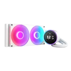 NZXT Kraken Elite 280 RGB White - Watercooling AIO 280 mm avec écran TFT-LCD