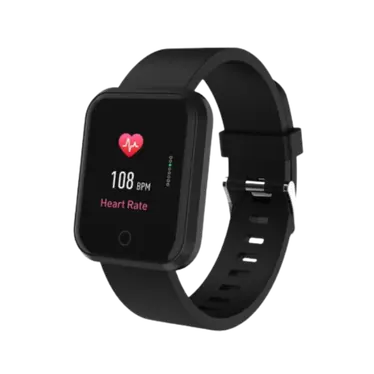 FOREVIGO® SW-300 - Montre connectée intelligente avec suivi de fréquence cardiaque - Noir – Image 3