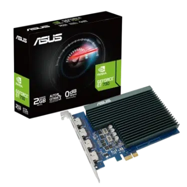 ASUS GeForce GT 730 2 Go GDDR5 Silent - 4x HDMI