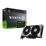 MSI GeForce RTX 5050 VENTUS 2X OC 8 Go GDDR6 - HDMI / 3x DisplayPort