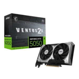 MSI GeForce RTX 5050 VENTUS 2X OC 8 Go GDDR6 - HDMI / 3x DisplayPort