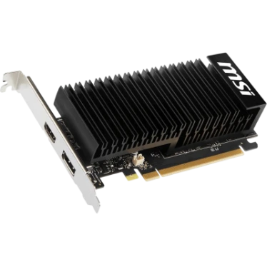MSI GeForce GT 1030 2 Go GDDR4 Low Profile OC - HDMI / DisplayPort – Image 2