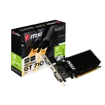 MSI GeForce GT 710 2 Go DDR3 Low Profile - HDMI / DVI-D / VGA