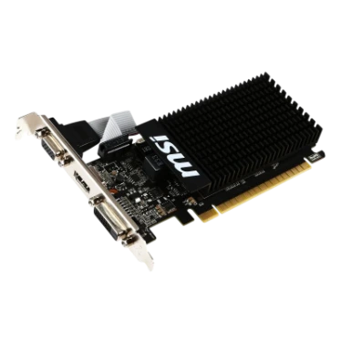 MSI GeForce GT 710 2 Go DDR3 Low Profile - HDMI / DVI-D / VGA – Image 4