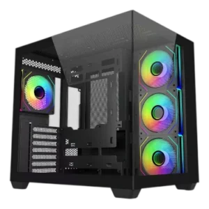 Cooler Master Elite 681 Black - Boîtier ATX ARGB