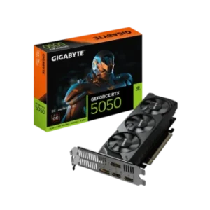 Gigabyte GeForce RTX 5050 OC 8 Go GDDR6 WINDFORCE 3X - 2x HDMI / 2x DisplayPort
