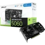 PNY GeForce RTX 5060 8 Go GDDR7 Overclocked Dual Fan - HDMI / 3x DisplayPort