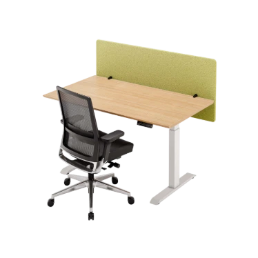 Ofinto panneau acoustique Vert - Isolation phonique pour bureau 140 / 160 / 180 cm – Image 5