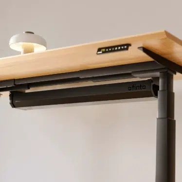 Ofinto système de gestion des câbles Noir - Goulotte sous bureau rabattable – Image 7