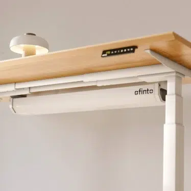 Ofinto système de gestion des câbles Blanc - Goulotte sous bureau rabattable – Image 7