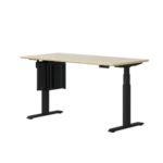 Ofinto support PC Noir sous bureau - Support acier réglable 30 kg