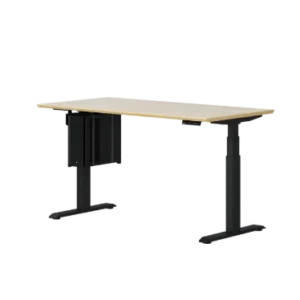 Ofinto support PC Noir sous bureau - Support acier réglable 30 kg