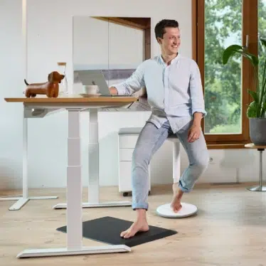 Ofinto Standing Mat tapis ergonomique Noir - Confort pour bureau assis-debout – Image 5