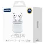Jellico AirBlue 6 Écouteurs Bluetooth 5.3 Sans Fil - USB-C / Recharge Sans Fil Blanc