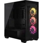 Corsair iCUE LINK 3500X RGB Mid-Tower Black - Verre trempé / USB-C / E-ATX