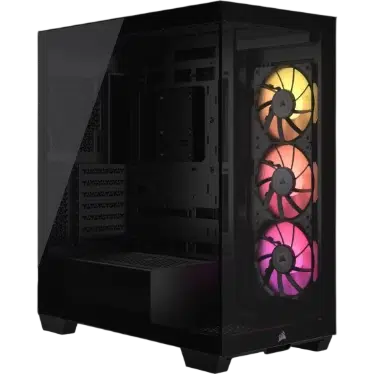 Corsair iCUE LINK 3500X RGB Mid-Tower Black - Verre trempé / USB-C / E-ATX