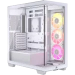 Corsair iCUE LINK 3500X RGB Mid-Tower White - Verre trempé / USB-C / E-ATX