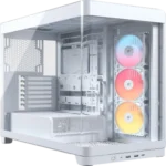 Corsair FRAME 4500X RS-R ARGB Blanc - Verre panoramique / USB-C / Mid-Tower