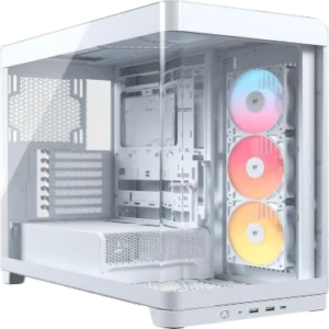 Corsair FRAME 4500X RS-R ARGB Blanc - Verre panoramique / USB-C / Mid-Tower