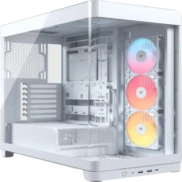 Corsair FRAME 4500X RS-R ARGB Blanc - Verre panoramique / USB-C / Mid-Tower