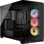Corsair FRAME 4500X LX-R RGB LINK Noir - Verre panoramique / USB-C / Mid-Tower