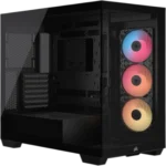 Corsair 3500X RS-R ARGB Mid-Tower Black - Verre trempé / USB-C / E-ATX