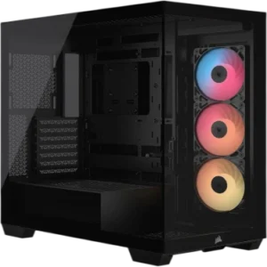 Corsair 3500X RS-R ARGB Mid-Tower Black - Verre trempé / USB-C / E-ATX